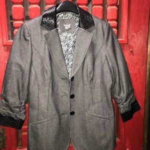 Anthracite blazer